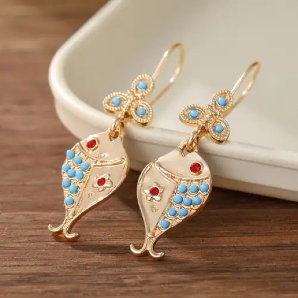 Boho Fish Earrings N1772
